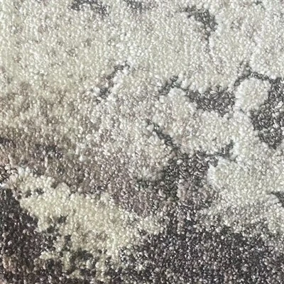 Cloud-shaped Multicolored Rug